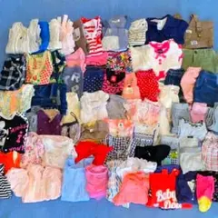 お買い得まとめ売り♡女の子♡80cm♡64点♡春夏秋♡トップス パンツ スカート