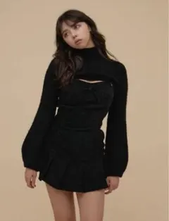 Twiggy tweed mini dress andmary