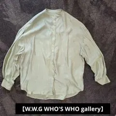 【W.W.G WHO'S WHO gallery】長袖シャツ