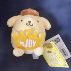 ≒JOY ニアジョイ×ポムポムプリン　マスコット　黄色