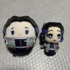 鬼滅の刃　胡蝶しのぶ　ぬいぐるみ　2点セット　プライズ