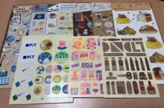 シール　まとめ売り　 食べ物 文房具