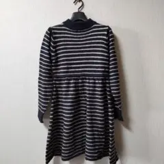 レディース　earth 長袖ニットワンピース　Fサイズ