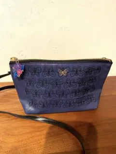 アナスイ バッグ ミニショルダーバッグ ポシェット ピンク ANNA SUI