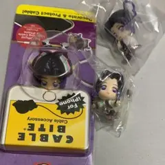 鬼滅の刃　胡蝶しのぶ　ケーブルバイト　& つまんでつなげてマスコット　はぐコット
