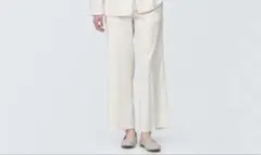 ヘンプ混ストレッチストレートパンツ☆サイズ XL