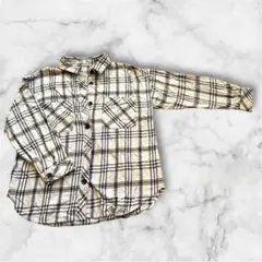 レディース　トップス　ブラウス　チェック柄　長袖