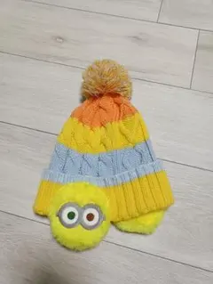 wachiko様　USJ　ミニオンニット帽(キッズサイズ)