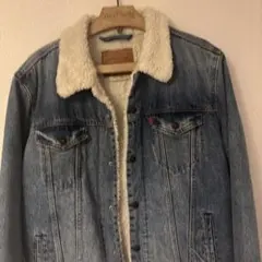Levi's ボア襟付きデニムジャケット　平成のサムネイル
