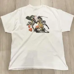 ゴ*۶様 進撃の巨人　白　Tシャツ アニメ　キャラクター　古着　XL