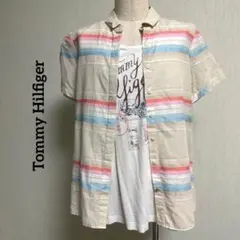 トミーヒルフィガー　半袖　ボーダー　シャツ　Tommy Hilfigerのサムネイル