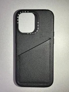 CASETiFY レザーケース ブラックiPhone 14 Pro