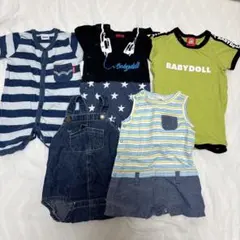 ベビー服セット EDWIN BABYDOLL 5点　70〜80センチ