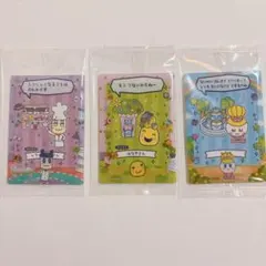 プチプチおみせっちしり〜ず カード＆フレーム 3枚セット