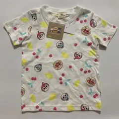 新品　アンパンマン　ドキンちゃん　コキンちゃん　総柄　半袖Tシャツ　100