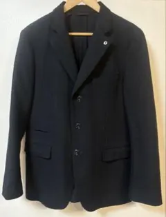 ユニクロ ルメール コラボ ウール カシミヤ テーラードジャケット M ブラック