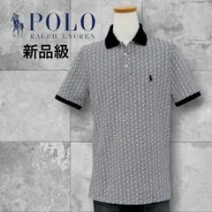 新品級✨POLO RALPH LAUREN 半袖ポロシャツ 幾何学模様 Mゴルフ