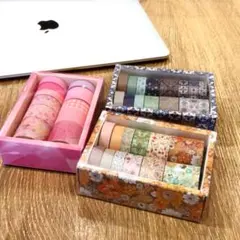 インポート　輸入マスキングテープ 12種セット×3種類