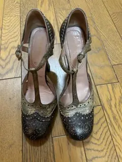 miu miu Tストラップ パンプス 35 1/2のサムネイル