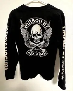 VANSON・バンソン・刺繍・ロングTシャツ・Mサイズ