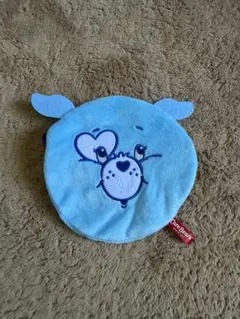 ケアベア ポーチ 青