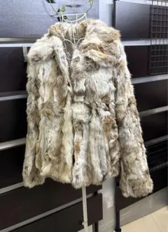 ・ラビット 毛皮ジャケット　ワールドのサムネイル