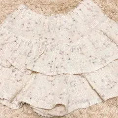 メゾピアノ　スカパン　キュロット　スカートパンツ　130㎝