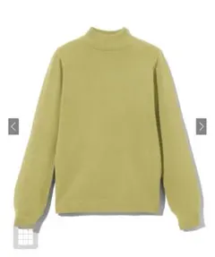 GRL カシミヤタッチハイネックニットトップス［CU233］Mサイズ イエロー