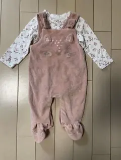 未使用☆赤ちゃんセットアップ☆ロンパース2点☆George☆H&M☆0-3m