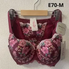 トリンプ　恋するブラ　ブラ＆ショーツ　E70-M