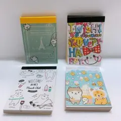 平成レトロ　ミニメモ帳　サンエックスなど