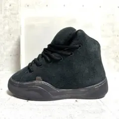 25cm ERL スニーカー SUEDE VAMPS HIGH ブラック 黒