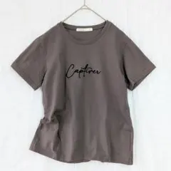 美品 プチフルール Tシャツ 刺繍 綿 Ｆ レトロ 大人可愛い Y2K シンプルのサムネイル