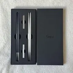 未使用 Cutipol GOA 箸 2膳ペア 箸置き付き セット 箱付きのサムネイル