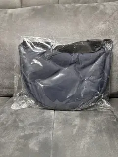 ネイビー ナイロン ショルダーバッグ