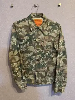LEVIS 70505 カモフラージュ ジャケット M カーキ 薄茶 ブラウン