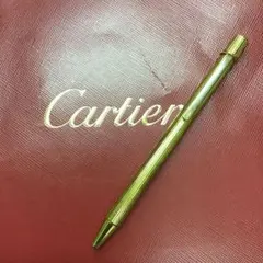 ❣️Cartier カルティエ❣️ マストⅡボールペン ゴールド ストライプのサムネイル