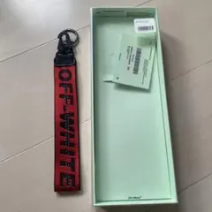 Off-White キーチェーン レッド