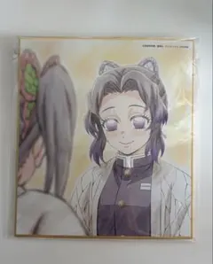 鬼滅の刃 色紙 胡蝶しのぶ 栗花落カナヲ