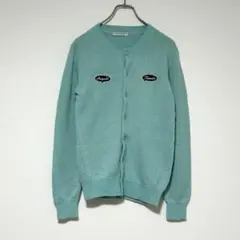 n0888【ロデオクラウンズ】 ラメ カーディガン M ミントグリーン ブルー