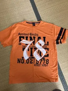 オレンジ Tシャツ 4L 超メルカリ市限定