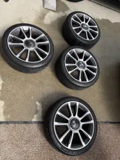 昌史 金山  アバルト595用ホイールタイヤセット 昌史 金山 アバルト595用ホイールタイヤセット 昌史 金山