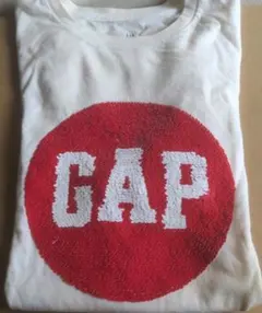 ★☆GAP☆スパンコールロゴ日の丸Tシャツ レッド✕ホワイト☆XXL160cm★のサムネイル
