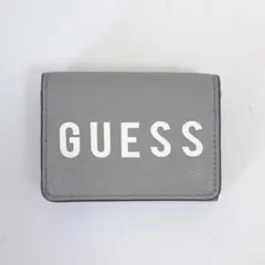GUESS ゲス ロゴ レザー コンパクト 三つ折り財布 ミニウォレットのサムネイル