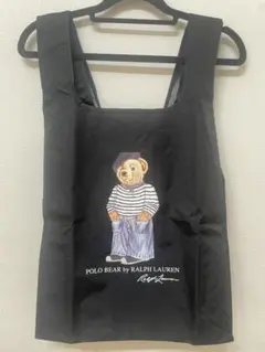 POLO ラルフローレン　ポロベア　レインバッグ　エコバッグ　ブラック　新品