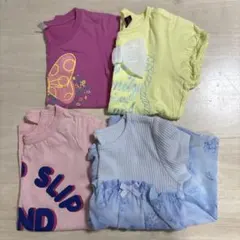 女の子用Tシャツ　サイズ130の4枚セット