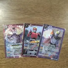 バトスピ 仮面ライダークウガ 3種セット