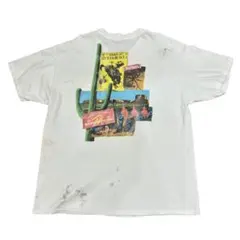 90s MARLBORO CACTUS カウボーイ プリント Tシャツ XL