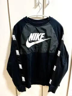 NIKE ブラック　ロゴ　カットソー　Ｓサイズ