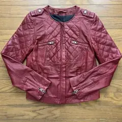 COMPTOIRDESCOTONNIERSヴィンテージレザーライダースジャケットのサムネイル